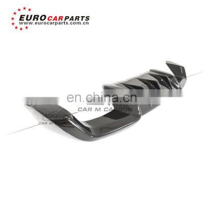 BM M series F87 M2 carbon finber diffuser for F87 M2 to MP style carbon finber rear diffuser rear skirt