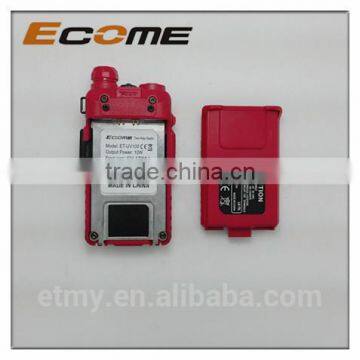 Dual Band FM Pocket 5W Woki Toki Ecome ET-UV100 photo-6