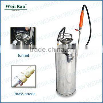 (83600) Stainless steel sprayer SUS304 funnel type spray 10L industry sprayer