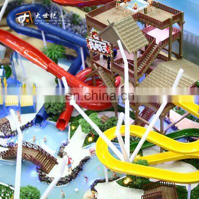 Water park  building models resin architecture model building