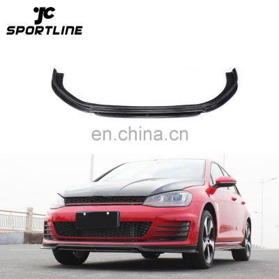 Carbon Fiber Front Lip for VW Golf 7 VII GTI R Zport Style