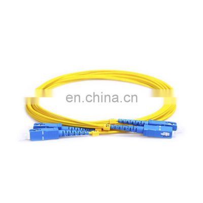 fiber optic  sc upc  sm 9/125um  simplex 3.0mm  patchcord   pvc /LSZH