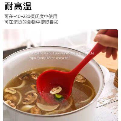 Pot Spatula Spoon Set Non-stick Pot Spoon Food Grade Silicone Spoon Household Hotel High Temperature Spoon Spatula photo-2