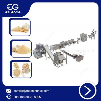 Automatic Garlic Processing Machine Garlic Powder Production Processing Line