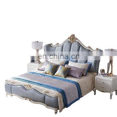 European Luxury Bedroom Set Double Bed Bedroom Furniture Classic Wedding Bed