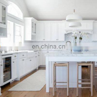 Villa building material modern mdf kitchen cabinet door styles