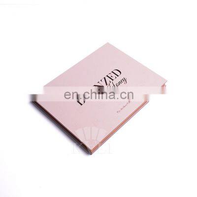Private Label Eyeshadow Cardboard Palette Set With Mirror Empty Multi Color Makeup Pallet Eye Shadow Cosmetic Set