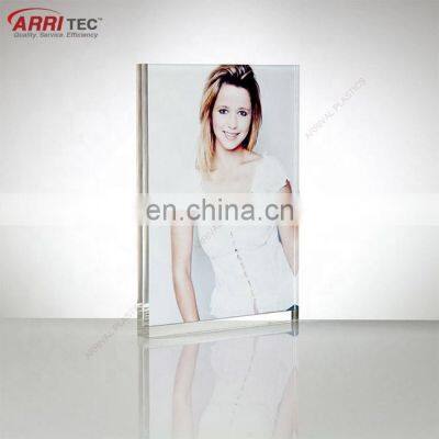 PMMA Magnetic Two Piece Thickness Acrylic 8x10 Frame Block photo-2