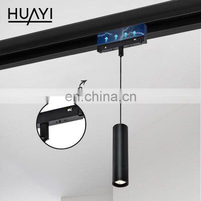 HUAYI Super Bright Modern Straight Ceiling Spot Light Indoor Shop 9W Magnetic Rail LED Track Light photo-4