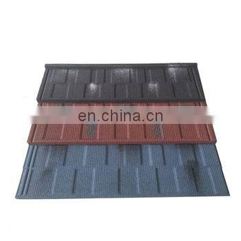 Interlocking Panels Classical Type Galvalume Color Stone Coated Metal Roof Tile photo-3