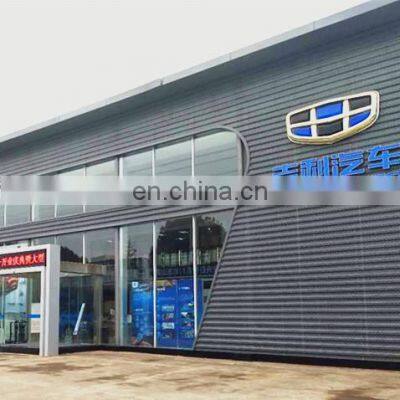 Best Design Hot Galvanized Steel Structure Car Auto 4s Shop Buildings