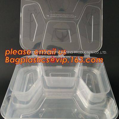 Takeaway Food Container Disposable Plastic Lunch Bento Box,square PLA Plastic Food Container,fast Food Package Essential photo-5