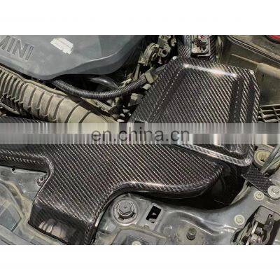 Airspeed Brand Custom Auto Carbon Fiber Airbox Cold Air Engine Intake System Kit For BMW 1 Series MINI COOPER S 2.0T