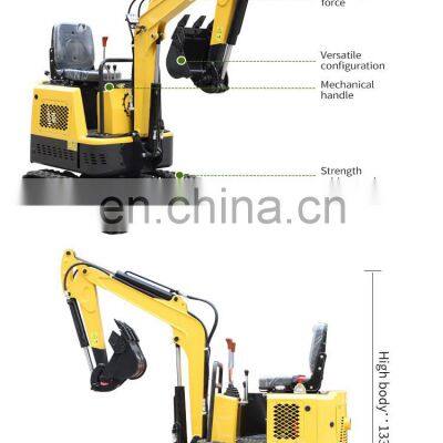 HENGWANG HW10 0.8 Ton 1 Ton 2 Ton 3 Ton Mini Crawler Digger Mini Excavator Digging