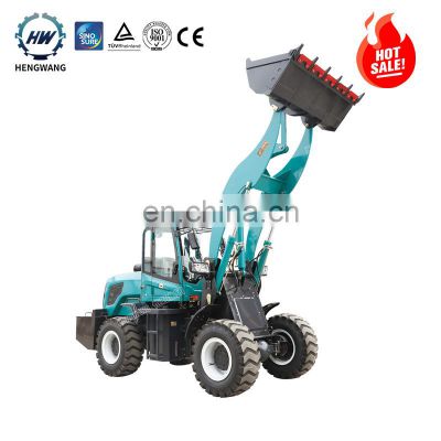 Hengwang ZL936 Factory New Arrival Compact 4wd Front End Tractors Wheel Garden Trucking Mini Track Loader