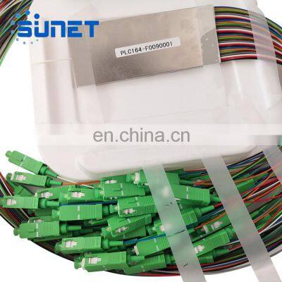 PLC-сплиттер PLC 1 x 2 SC/UPC-сплиттер миниатюрный оптический волоконный PLC-сплиттер photo-4