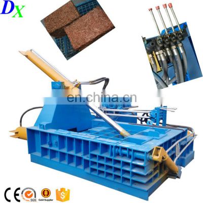 Hydraulic scrap ferrous steel metal copper wire press baler for sale