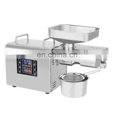 Mini Commercial Use Oil Press Machine Sunflower Sesame Coconut Peanut Oil Extractor machine