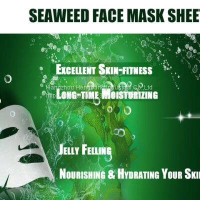 Seaweed Face Mask Sheet Or  beatuy Facial Mask Fabric