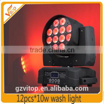 LED moving light wash dj team china 12x10w rgbw mini lighting moving head