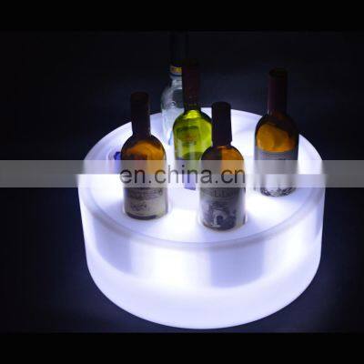 Beer Champagne Wine Portable ice bucket  Champagne Wine Drinks Beer Bucket Modern Home LED Glowing Led Rechargeable Cooler