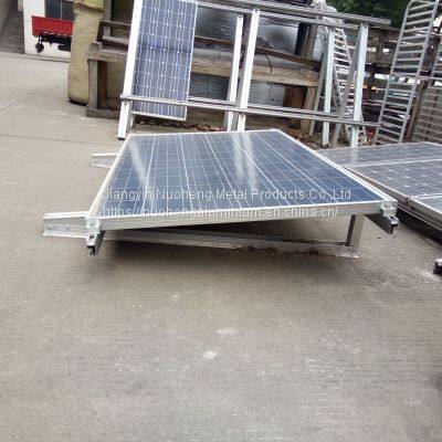 Metal L Foot Roof Mounting System Accessories Solar Power Panel Installation Kits With Screw photo-3