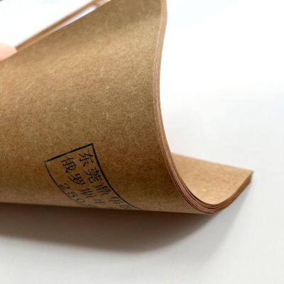 Factory Price Russian Brown Kraft Paper Roll Corrugated Kraft Card For Carton Making