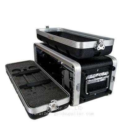 ABS-3US 8” Waterproof 3U Flight Rack Case Plastic Aviation Case photo-5