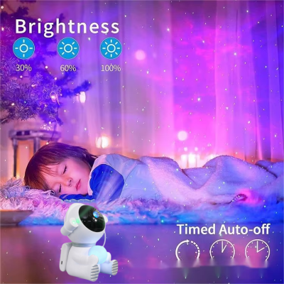Creative Christmas Gift HD Film Astronaut Galaxy Projector Light Remote Control Starry Sky Proyector Lamp Led Moon Night Lights photo-4