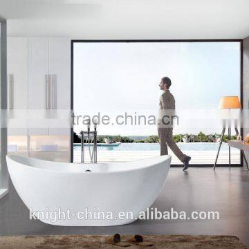 Solid Surface Acrylic Freestanding Bathtub