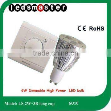 High power spot light/ down light/ par light led bulb GU10/MR 16/ E26/E27