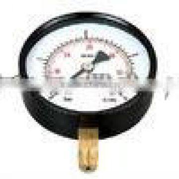 Y63-002 standared pressure gauge stainless steel or black steel