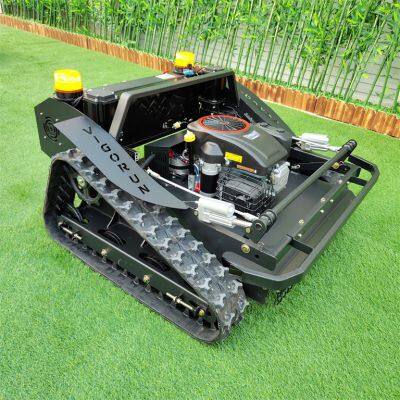 Rubber Track Remote Operated Slope Mower (VTLM800) Vigorun VTLM800 radio controlled tracked grass cutting machine for sale made by Vigorun Tech