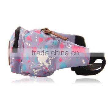 2015 Latest New Fashion Popular Purple Sport Canvas Waist Bag photo-3