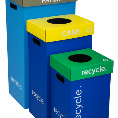 Fournisseur d'usine, poubelles en feuilles de coroplast en PP recyclable