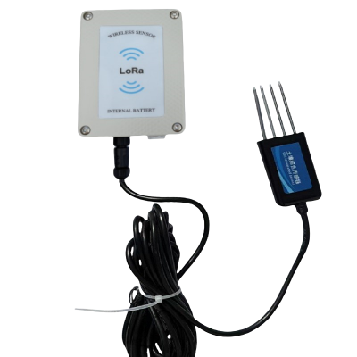 8-in-1 Wireless Soil Tester with Built-in Battery LoRa Soil Moisture Temperature Salinity EC PH NPK Sensor Environmental Sensors