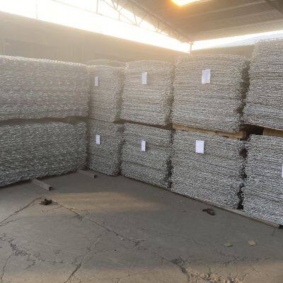 Factory Price Corrosion-Resistant Galfan Wire Gabion Mattress Woven Technique Cutting Bending Processing for Erosion Control