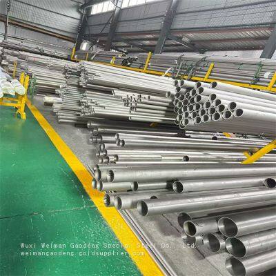 Welded Titanium Alloy Pipe GR7 30mm OD Chemical Titanium Welded Pipe 6m Length High Precision