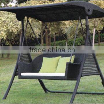 Lily 4 Seats Round Cast Aluminum Set Hammock Sofa Swing Hanging Chair Quality Choice photo-3