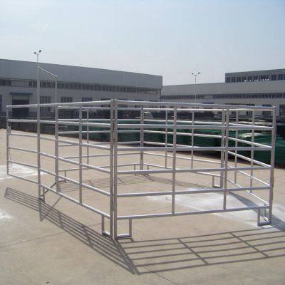 Galvanized Cattle Panel Tube 6 Ovals 6ft 10ft Long Utility Crowding Corral Panel / Livestock Pens photo-4