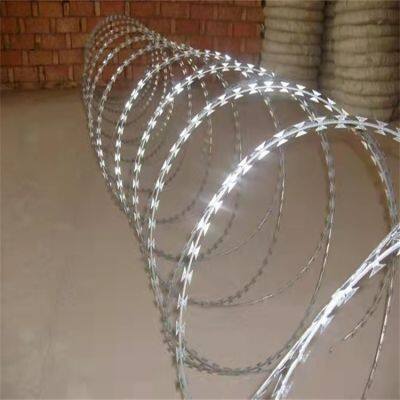 Fil barbelé pour la défense du périmètre des prisons et des installations à haute sécurité