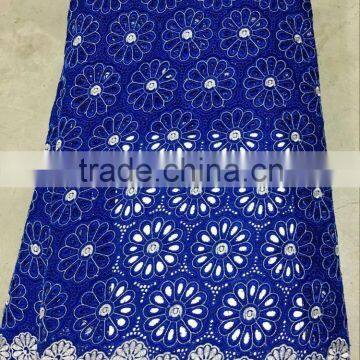 2016 latest design african lace fabric swiss voile NL007-3