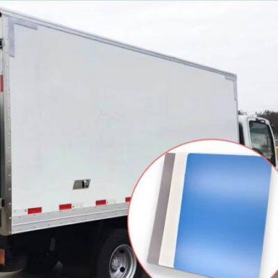 ASTM E84 Class Tecido de Fiação GRP FRP Laminados Painel de Fibra de Vidro à Prova de Fogo para Carroceria de Caminhão e Lateral de Reboque Serviço de Corte Painel FRP