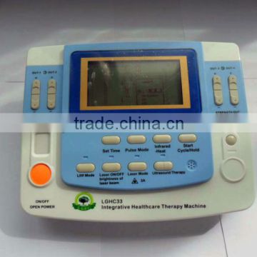 EA-F29 multifunction low frequency therapy device with ultrasound,laser, 7 channels,eye care,AC&DC,CE,ISO 13485 approved