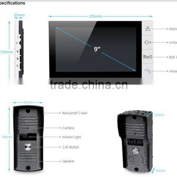 Hands-free sip video door phone