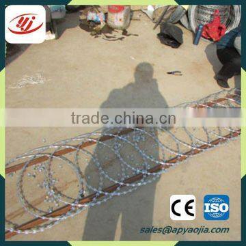 Factory Price razor barbed wire low price concertina razor barbed wire