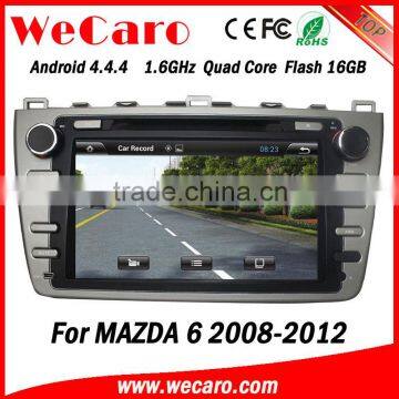 Wecaro in Dash 2 Din Touch Screen Android 4.4.4 Car Gps Navigation Multimedia System for Mazda 6 Car Radio cd Mp3 Usb 2008 -2012 photo-5