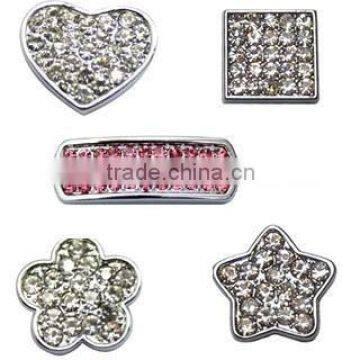 Fast Delivery DIY Rhinestone 10mm & 18mm Slide Charms