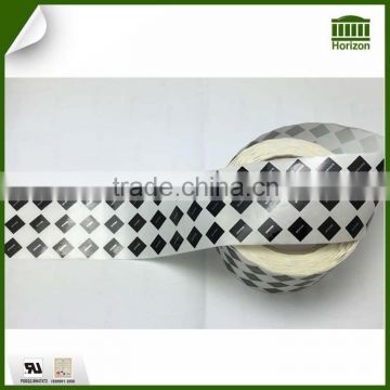 High quality Printing Small Black Square Adhesive sticker labels on roll