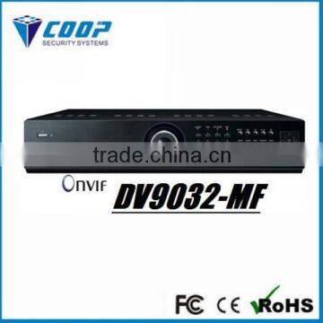 Support Onvif 32CH 8 SATA Port Hybrid NVR